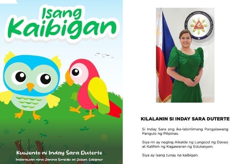 Printing of VP Sara's book is P50 per copy â�� OVP