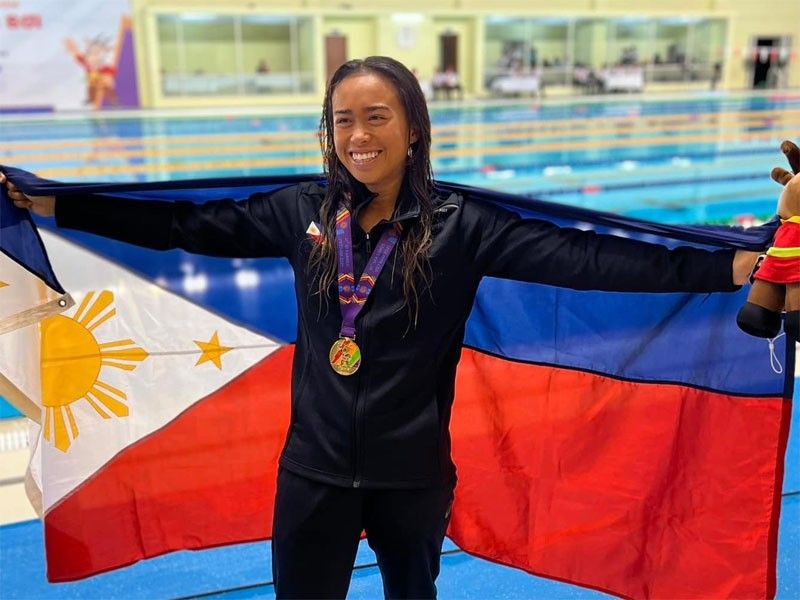 Isleta adds 2 golds to 7-medal total haul at national swimming trials