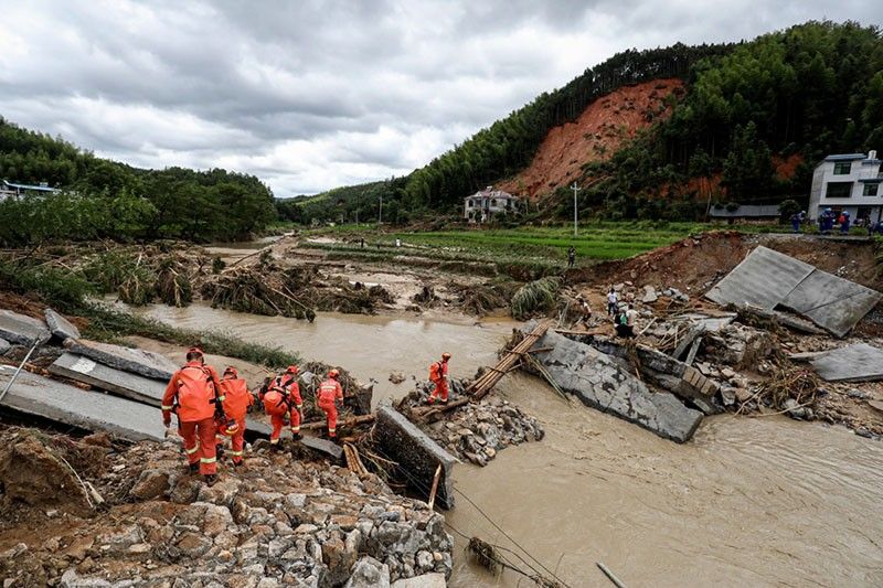 11 dead, 14 missing in northeast China floods