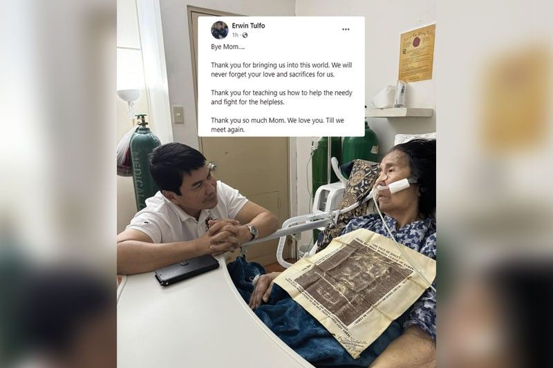 Ina ng Tulfo bros. pumanaw na