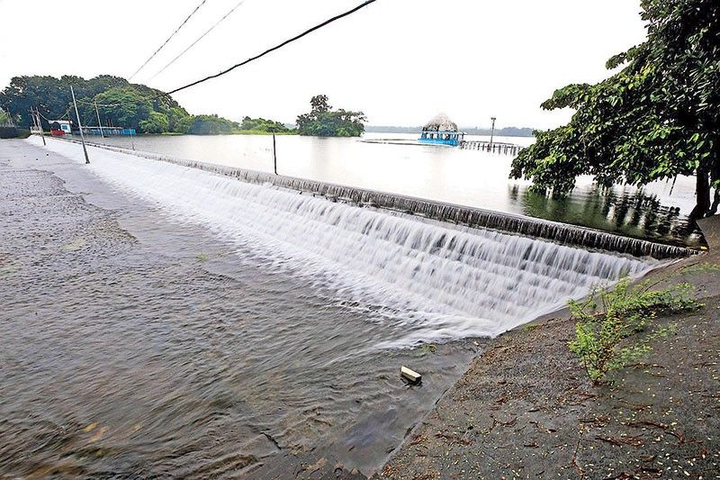 La Mesa Dam overflows due to monsoon