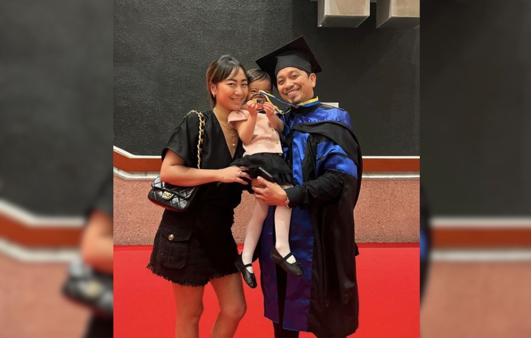 Jhong Hilario finishes Public Administration masters degree with 'highest merits'