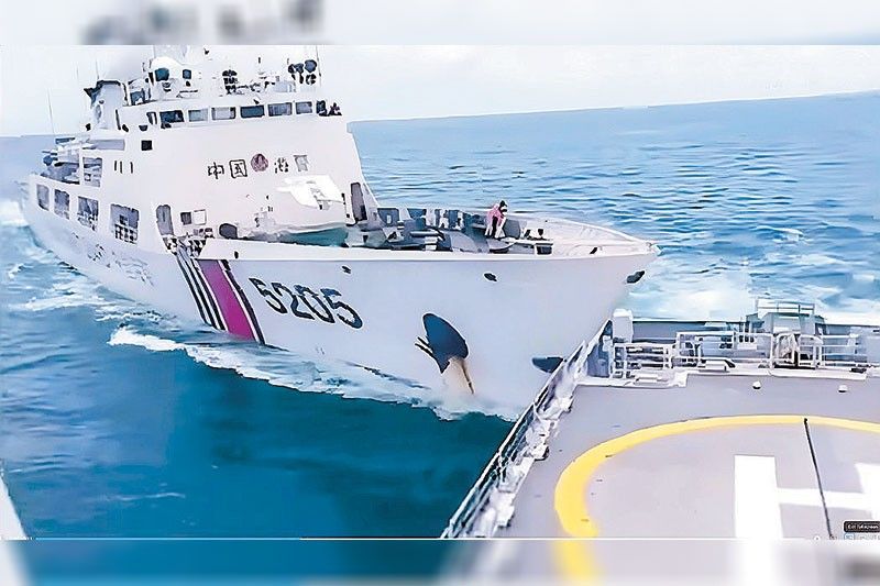 Chinese vessel rams PCG patrol ship 3 times