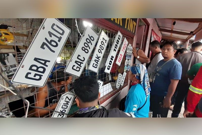 LTO: No citation to be issued over use of temporary plates