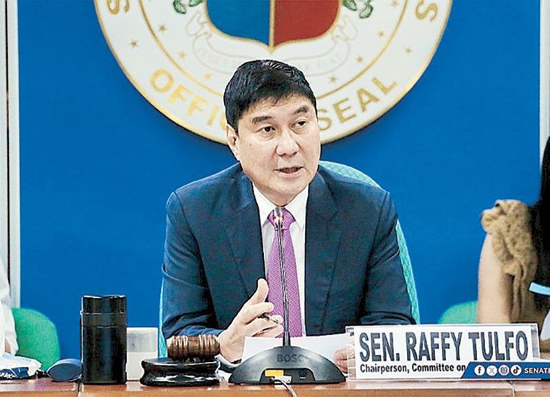 Tulfo tackles bad weather woes