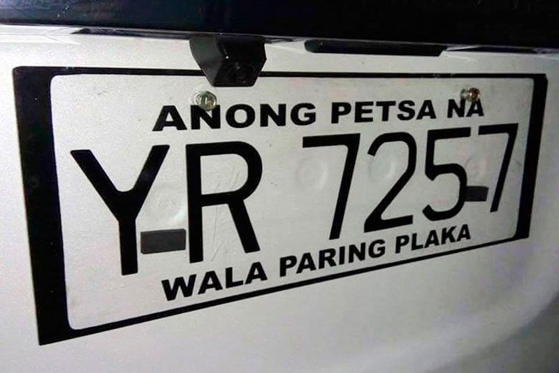 LTO iniurong ang deadline sa paggamit ng temporary, improvised plates sa Disyembre 31