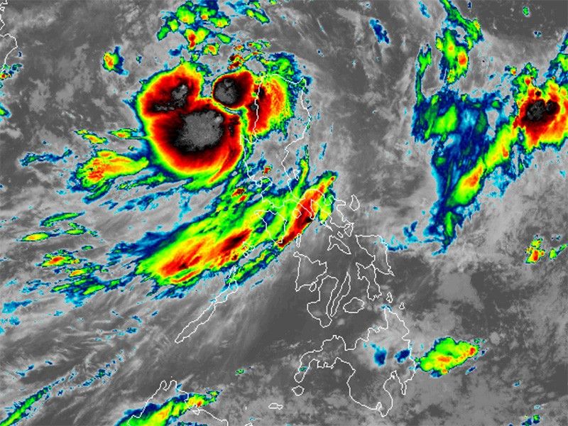 â��Entengâ�� accelerates over West Philippine Sea