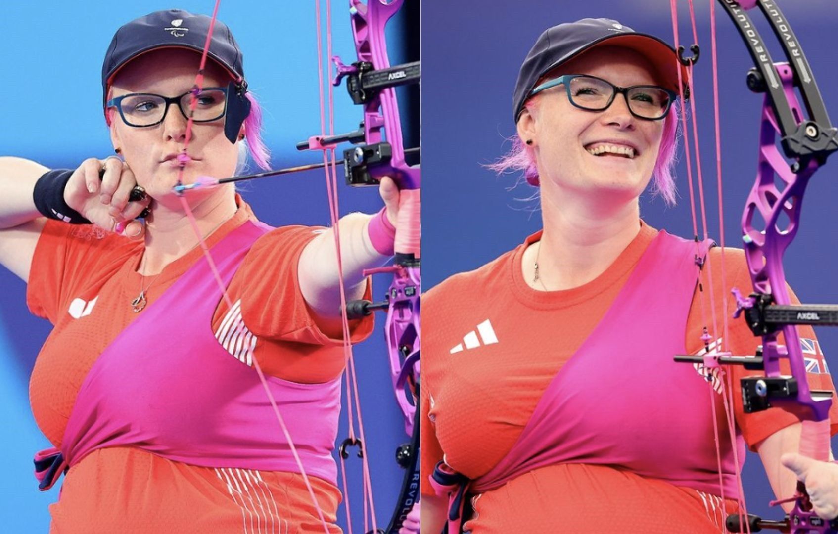 Pregnant Paralympian archer wins 2 medals