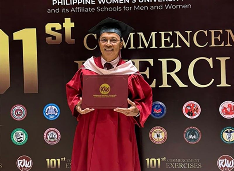 Noel Cabangon, Naka-graduate rin!