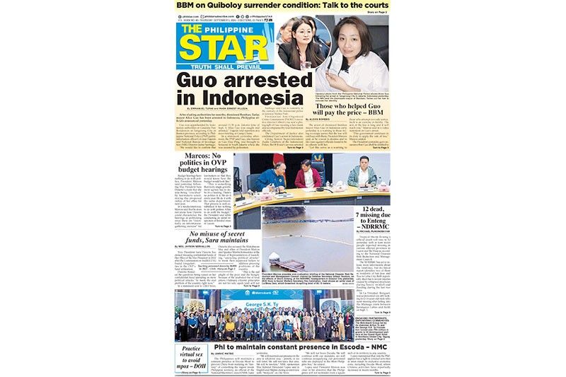 The STAR Cover (September 5, 2024)