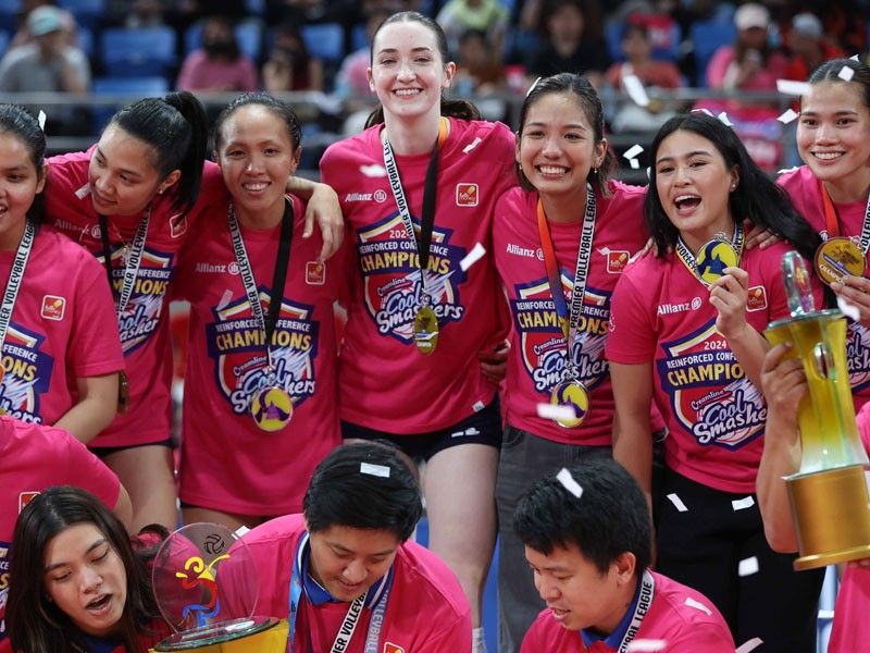 Staunton embraces luck with Creamline amid PVL Reinforced Conference conquest