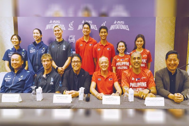 Alas Pilipinas teams sasagupa sa 2 Japanese clubs