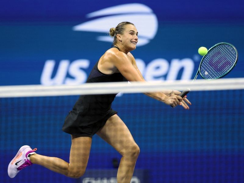 Sabalenka beats Navarro and crowd to reach second successive US Open final