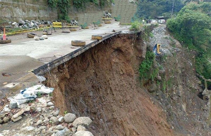 DPWH closes Kennon road