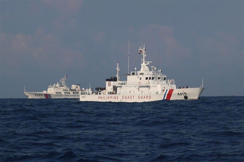 Chinese vessel seen shadowing PCG ship near Panatag Shoal
