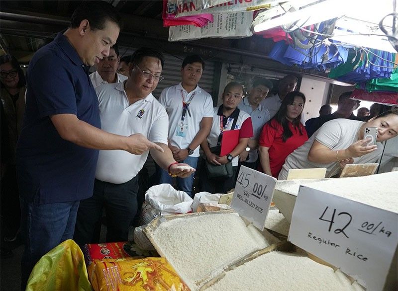 P42-45 per kilo na bigas kalat na sa mga palengke sa Metro Manila