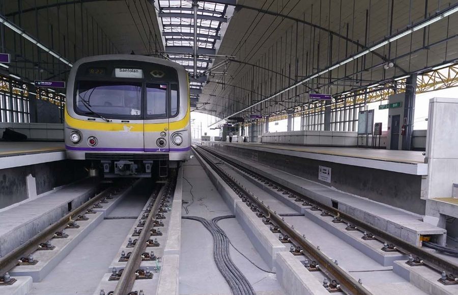 Operasyon ng LRT-2, pansamantalang natigil dahil sa problemang teknikal