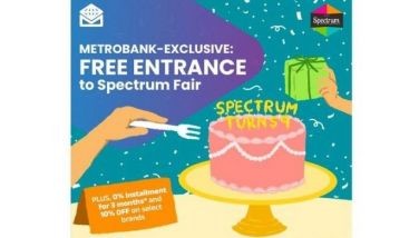 Unlock an amazing shopping experience at Spectrum Fair 2024 with your Metrobank credit card