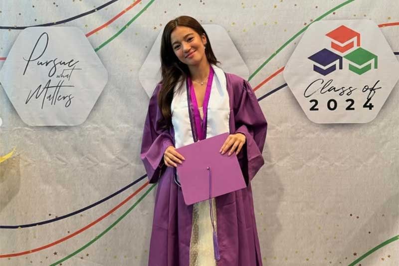 Belle, may diploma na sa high school