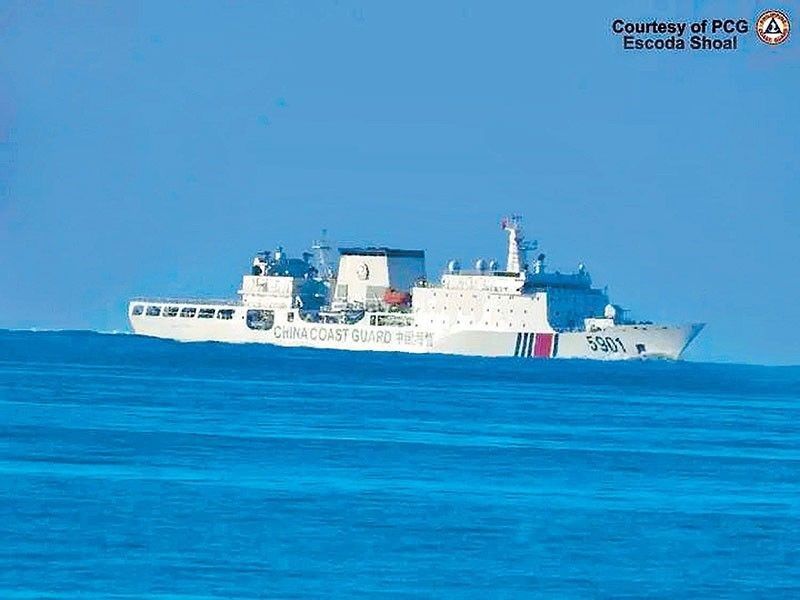 BRP Teresa Magbanua nilisan na Escoda Shoal