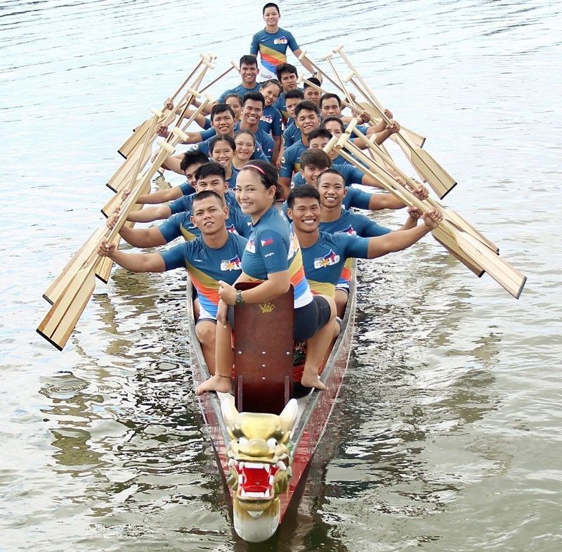 Philippines paddlers hahataw sa ICF World Dragon Boat