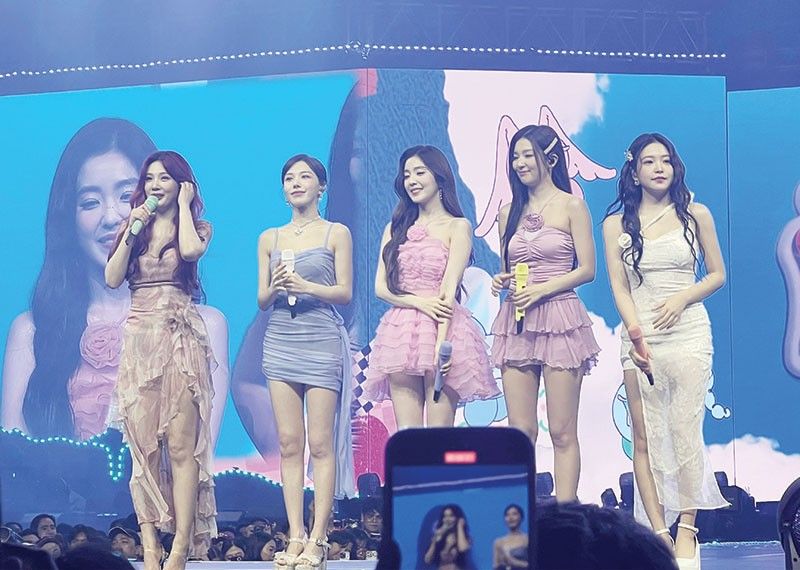 Red Velvet marks a decade of â��happinessâ�� with Filipino fans