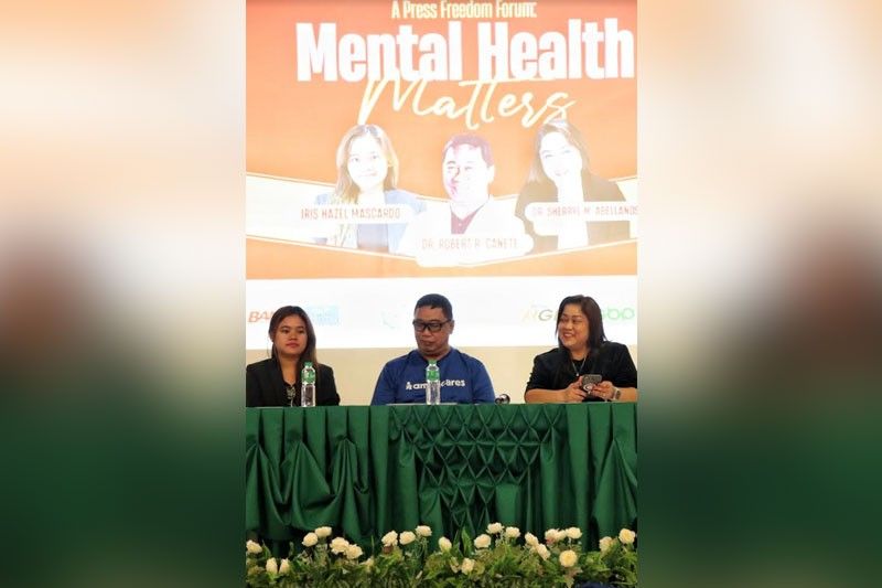 Press freedom week forum: Mental health tackled