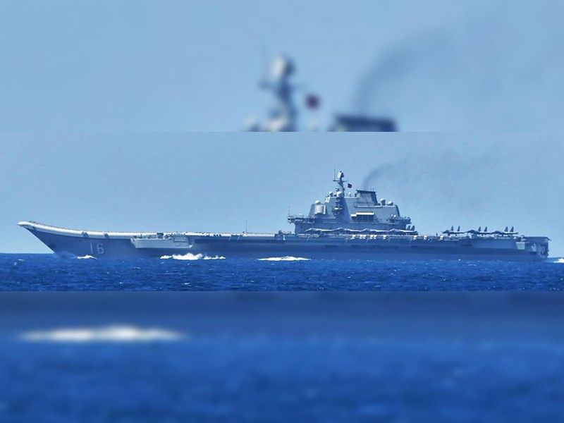 Taiwan says on 'alert' as China aircraft carrier detected to its south