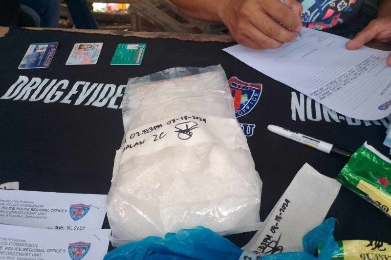 Cop, Coast Guard member busted in Zamboanga shabu sting worth P13.6-M