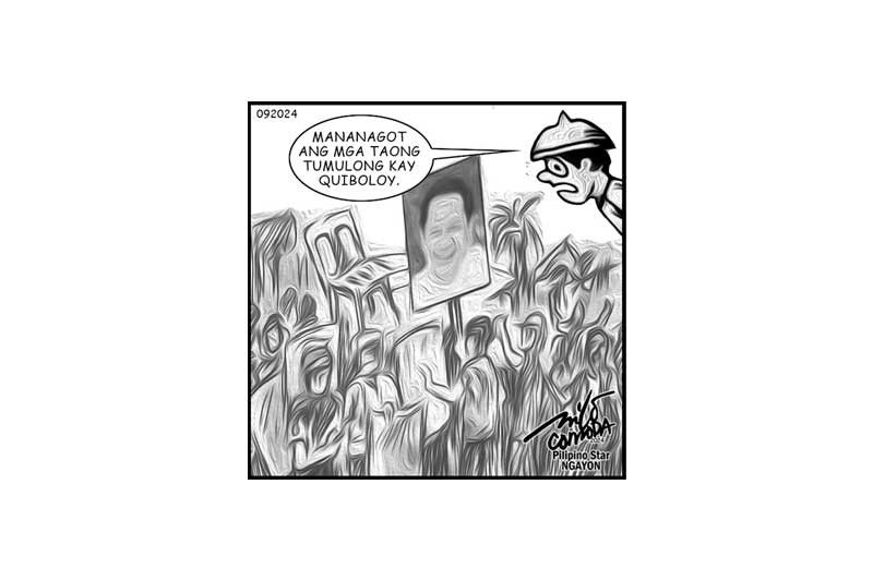 EDITORYAL - Nagkanlong kay Quiboloy, panagutin