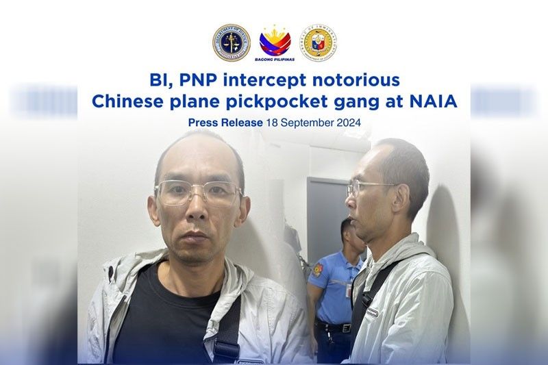 3 Chinese plane pickpockets to be blacklisted by BI