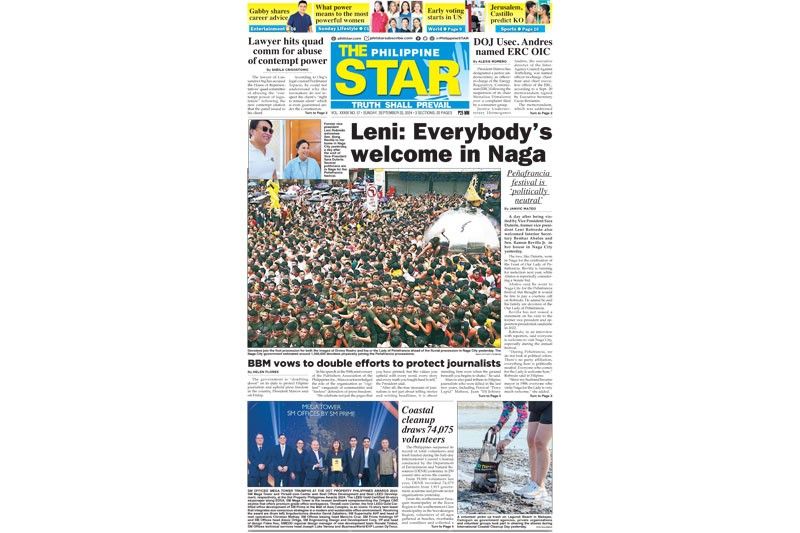 The STAR Cover (September 22, 2024)