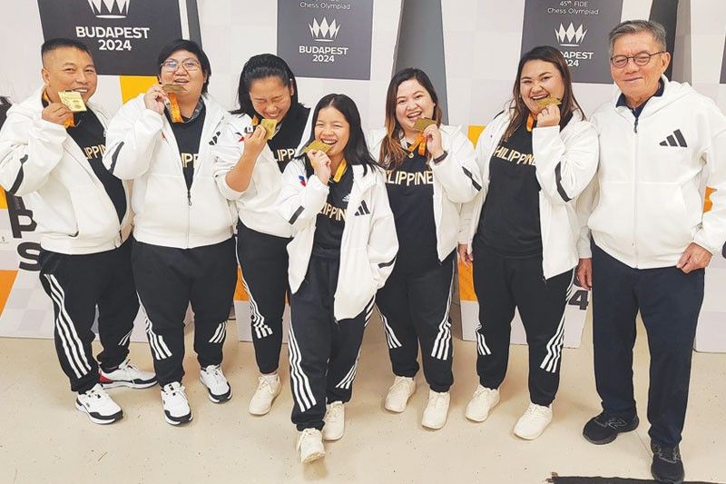 Womenâ��s Chess team umiskor ng gold medal