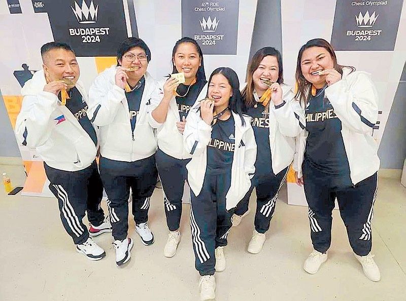 Pinays Group B champs in Chess Olympiad