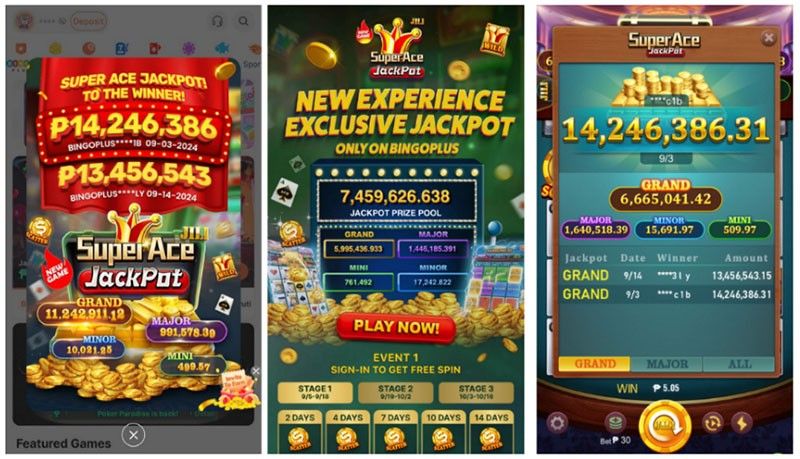 'Super Ace Jackpot' slots game dangles higher jackpot prizes