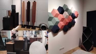 Scandinavian speakers, sound systems double as art pieces