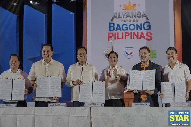 Marcos inanunsyo ang senatorial slate ng administrasyon