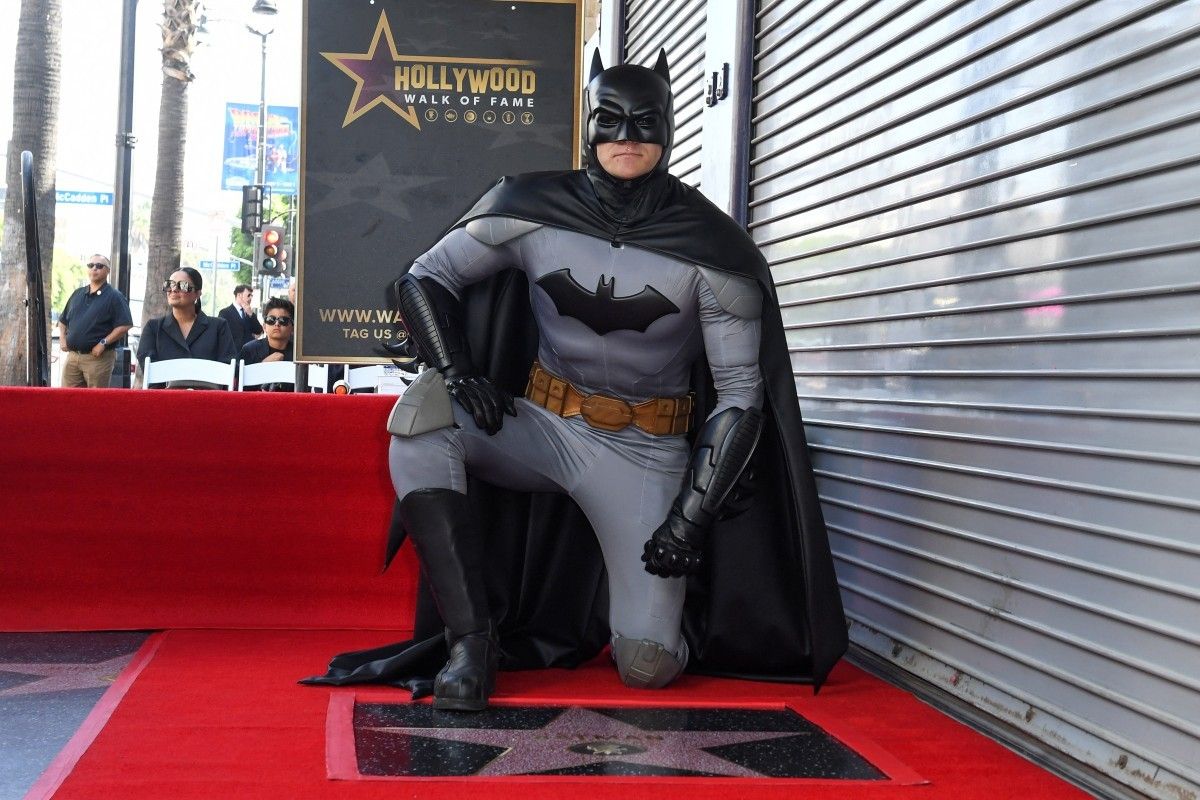 Batman is 1st superhero on Hollywood Walk of Fame