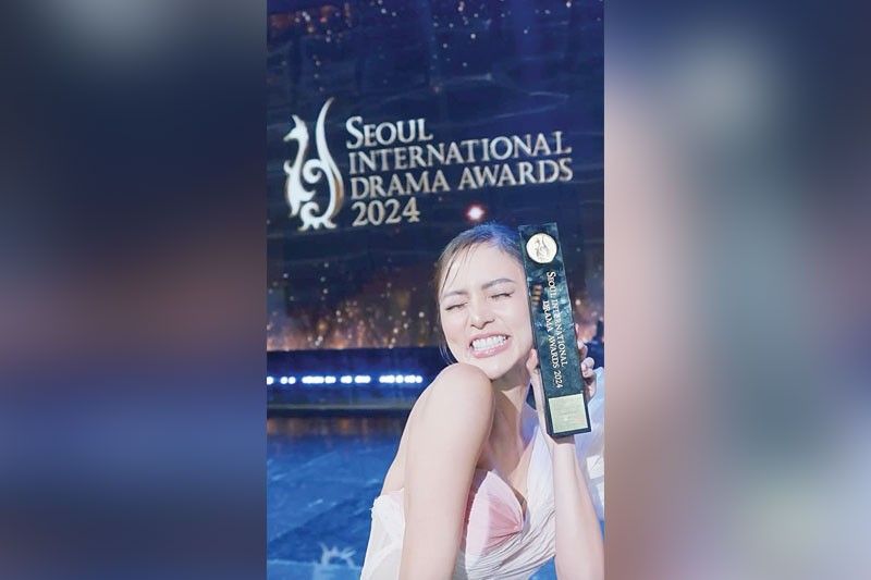 Kim Chiu thanks fans, mentors at Seoul International Drama Awards 2024