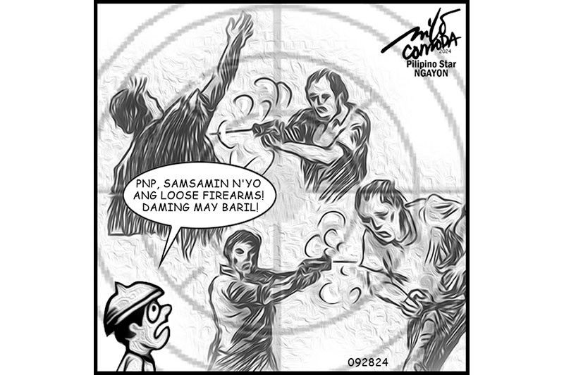 EDITORYAL - Samsamin ang loose firearms