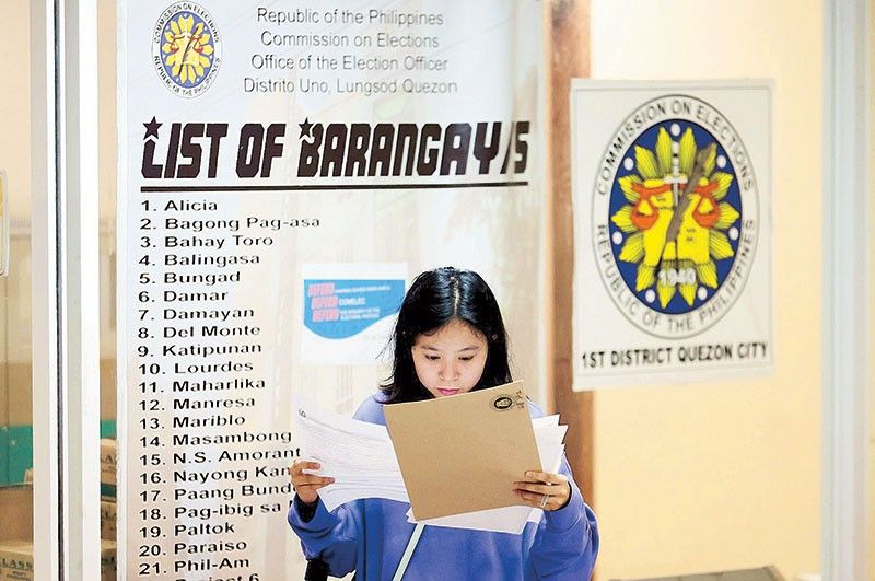 Filing of COCs for 2025 poll begins