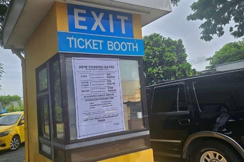 Higher parking fees now in place at NAIA