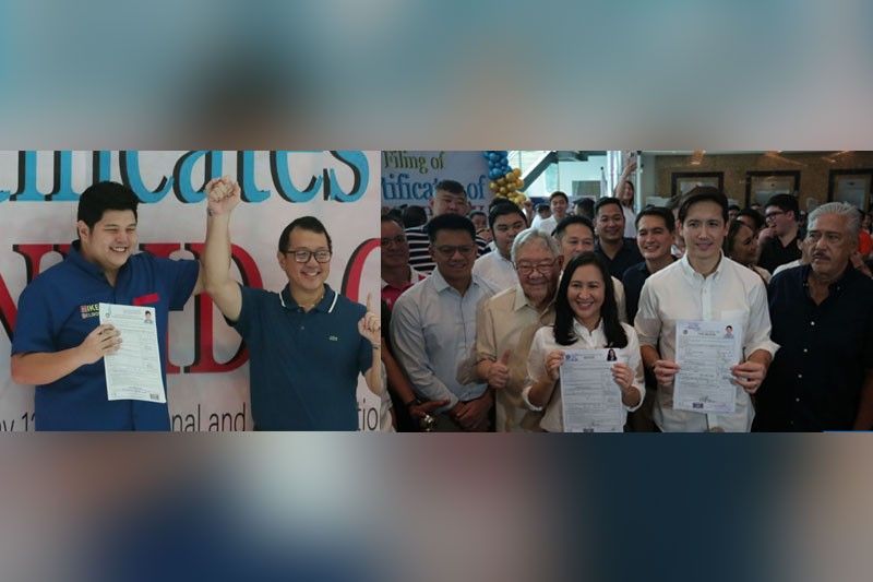 Belmonte, mga kaalyado sa Quezon City naghain ng COC