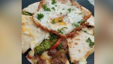 Recipe: Cheeseburger Quesadillas for breakfast