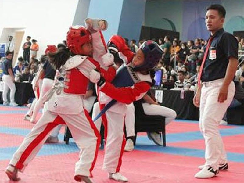 Young jins strut stuff in SMART/MVPSF inter-school taekwondo joust