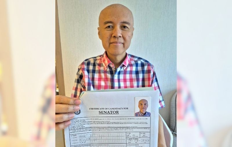 Doc Willie Ong, naghain na ng COC sa pagka-senador