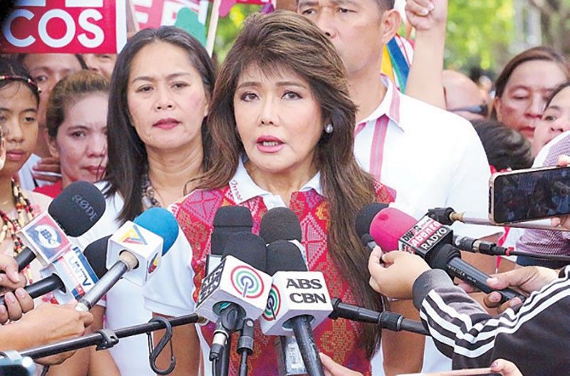 Imee, â��macho blocâ�� in Senate file COC