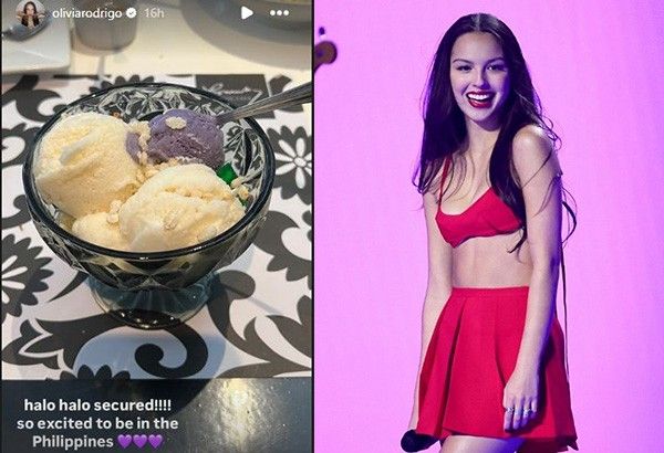 'Secured': Olivia Rodrigo enjoys Halo-Halo ahead of 'Guts' Manila show