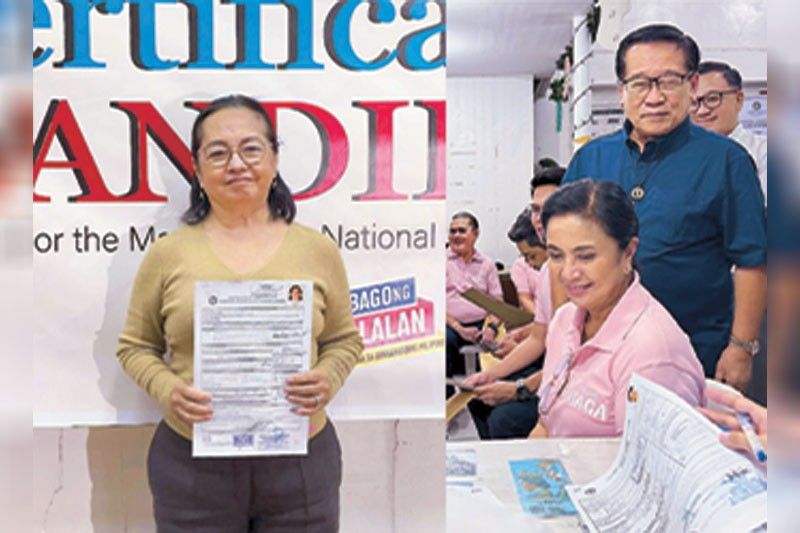 GMA, Leni file COCs