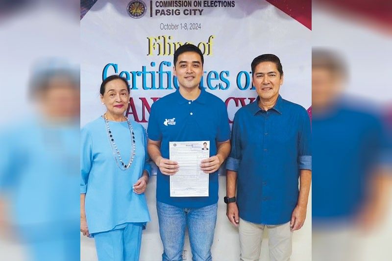 Vico Sotto seeks third term as Pasig mayor